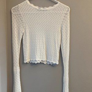 Lace Long Sleeve (Crop) - Zara